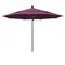 California Umbrella 11' Black Aluminum Market Patio Umbrella, Sunbrella Iris 194061333556 - alternate 1